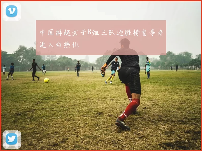 中国排超女子B组三队连胜榜首争夺进入白热化